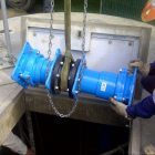 Hawle vario telescopic fitting installation