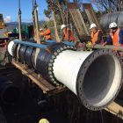 Flex-tend Flexible Expansion Joint on site