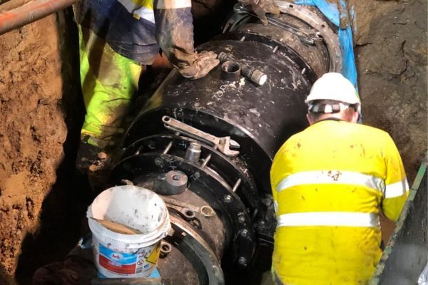 Duo-fit Installation - Sydney Sewer Main Duo-fit Installation - Sydney Sewer Main