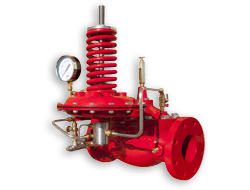 Level control valves for fire protection