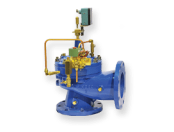 Pump control valves for water works