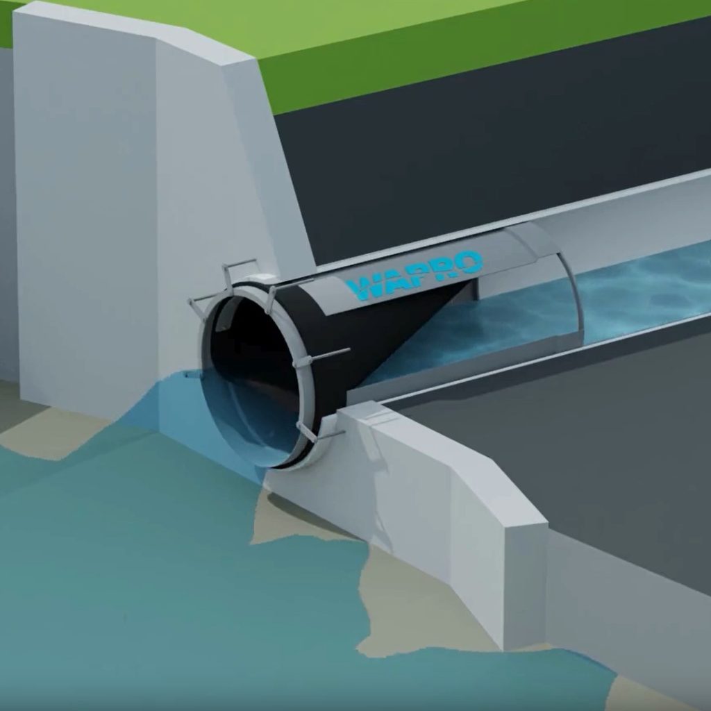 Wastop stainless steel backflow prevention