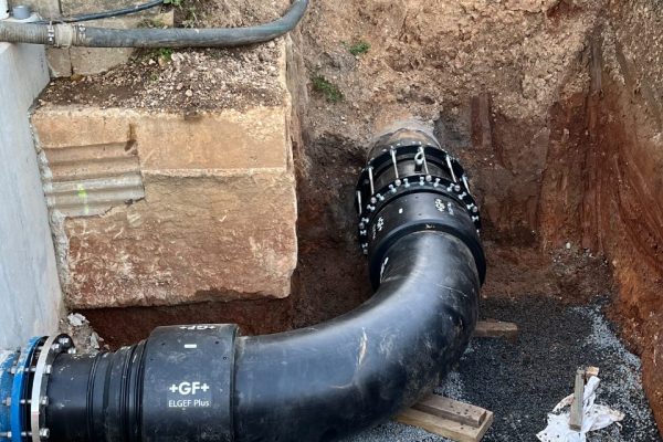 multigrip restraingt couplings for NSW PE pipeline (4)