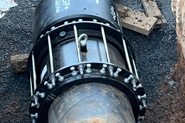 multigrip restraingt couplings for NSW PE pipeline (5)